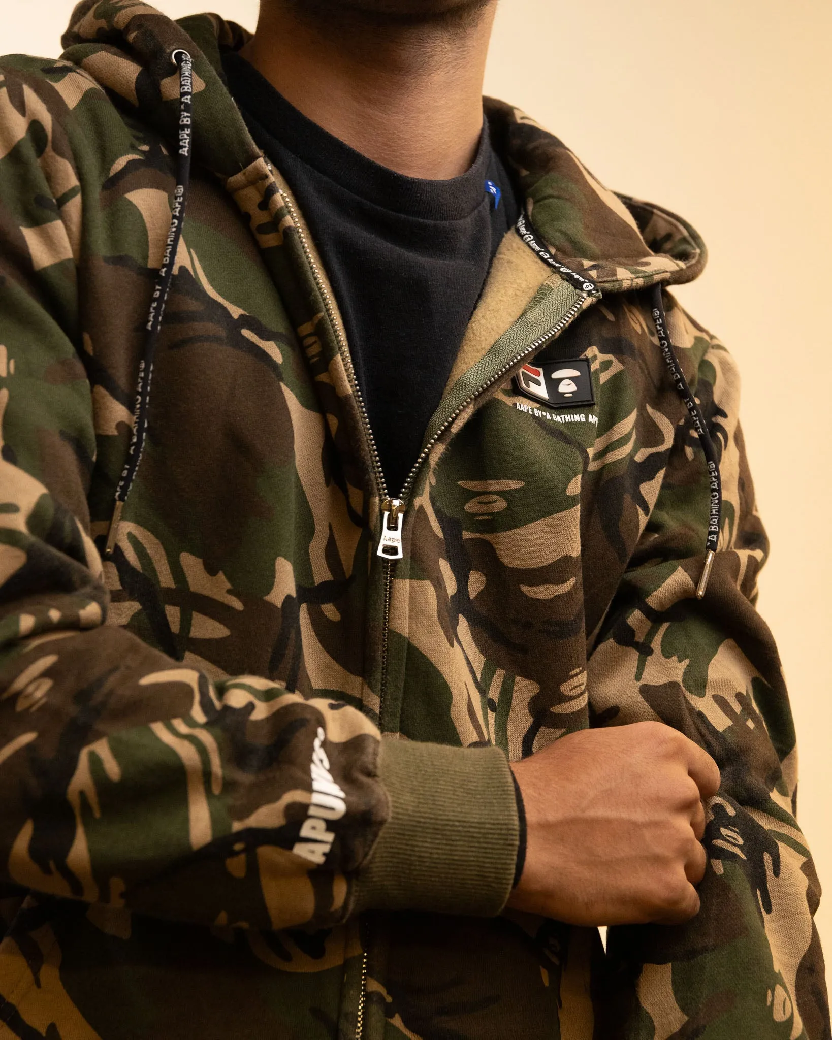 Aape By A Bathing Ape x Fila Spring Summer 2018 Hoodie