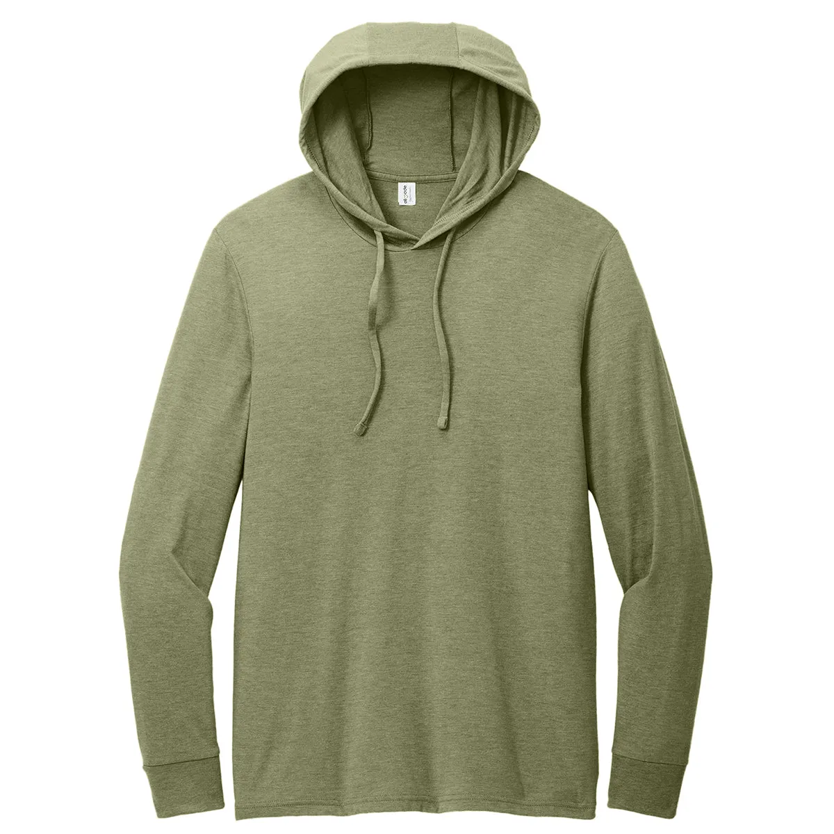 Allmade Unisex Olive You Green Tri-Blend Hoodie Tee