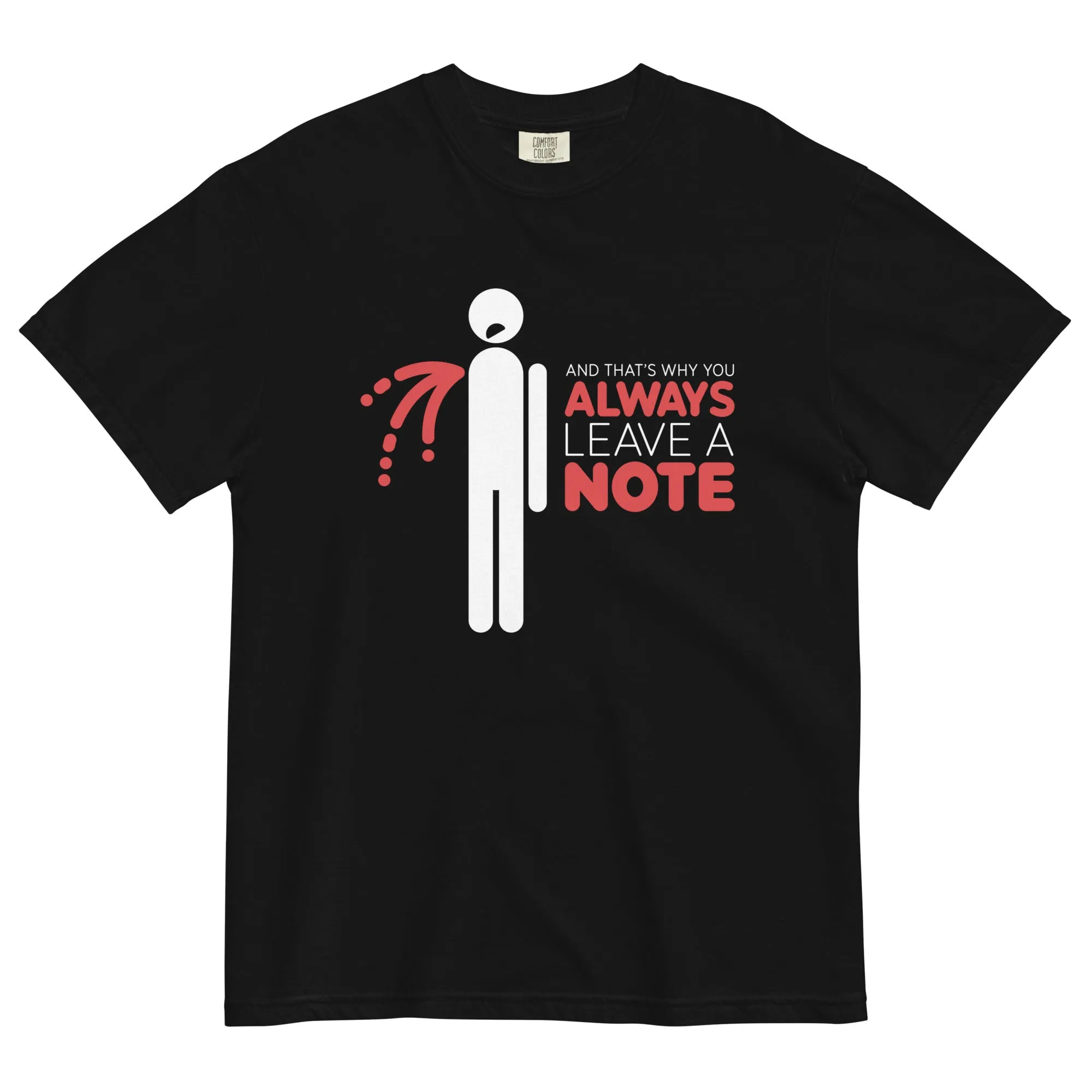 Always Leave A Note Men's Relaxed Fit Tee