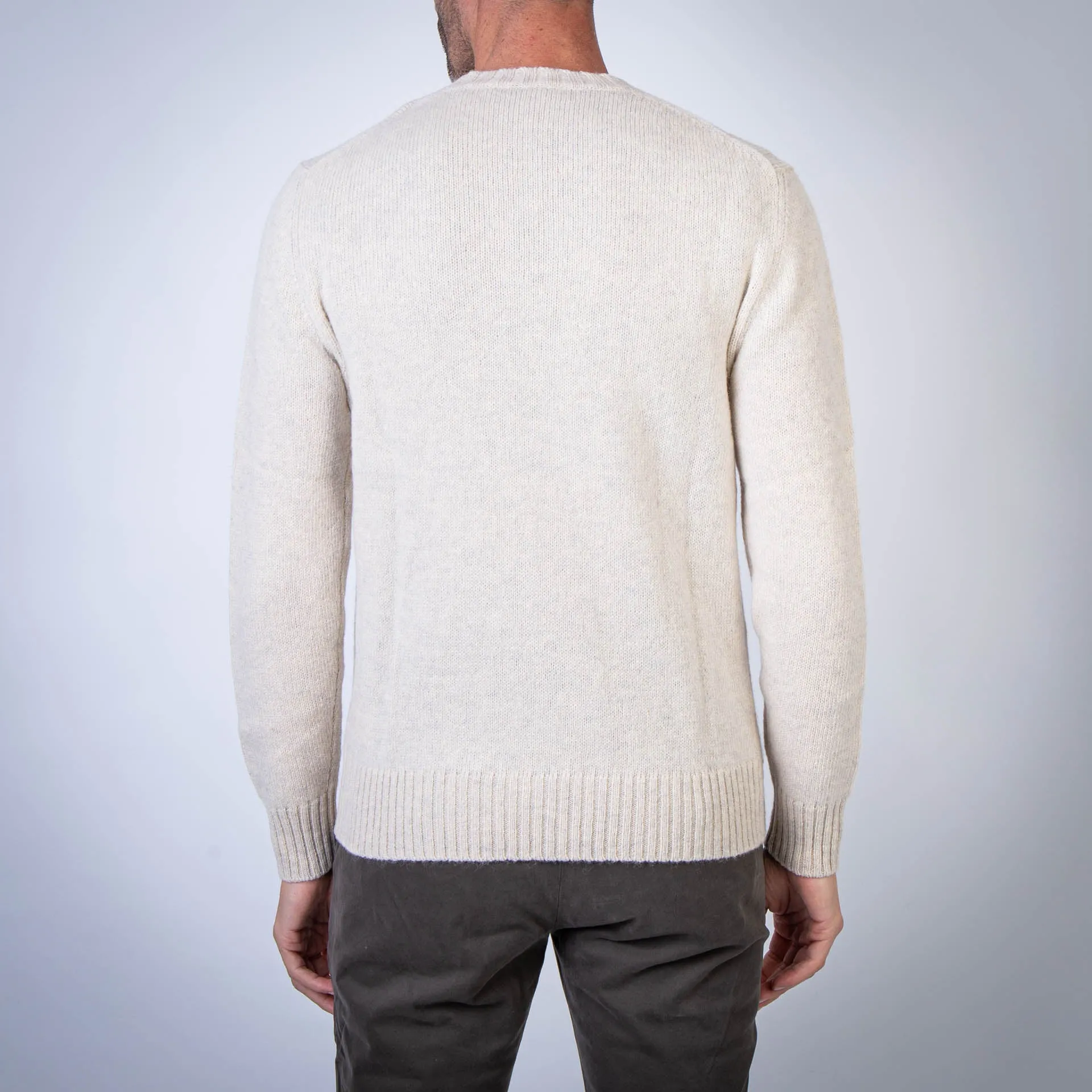 BALLANTYNE SWEATER B2P000 5W067 13001 IVORY