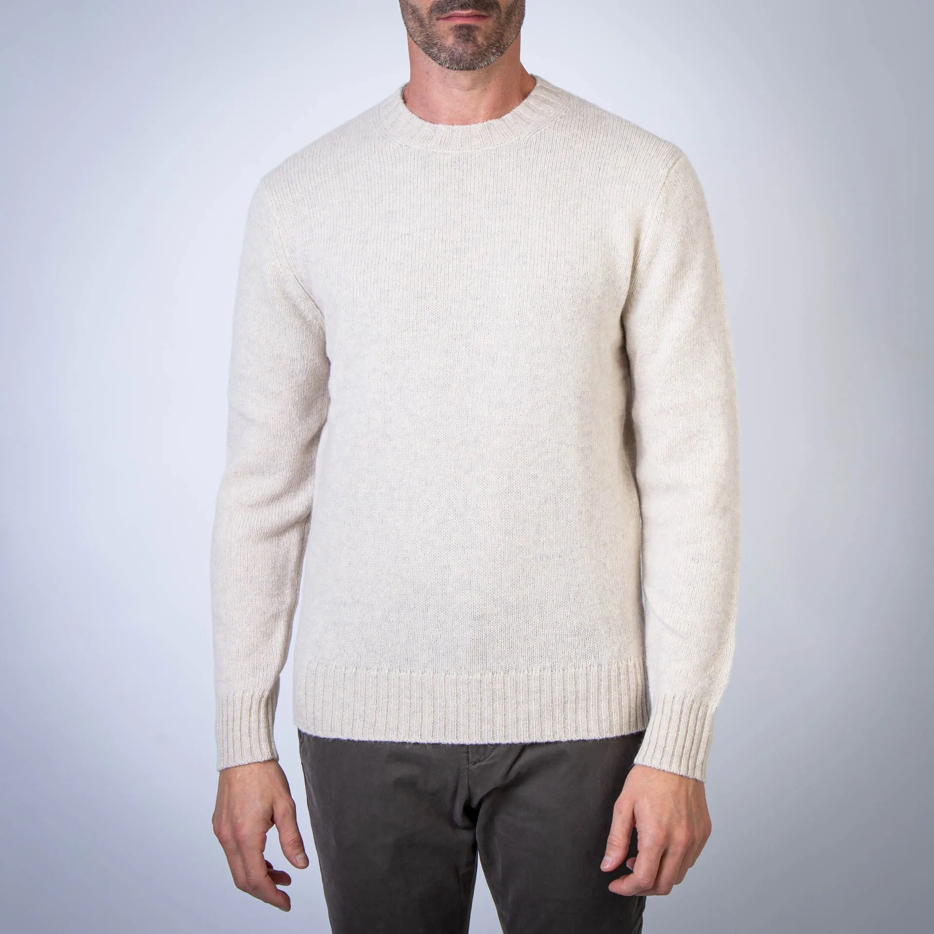 BALLANTYNE SWEATER B2P000 5W067 13001 IVORY