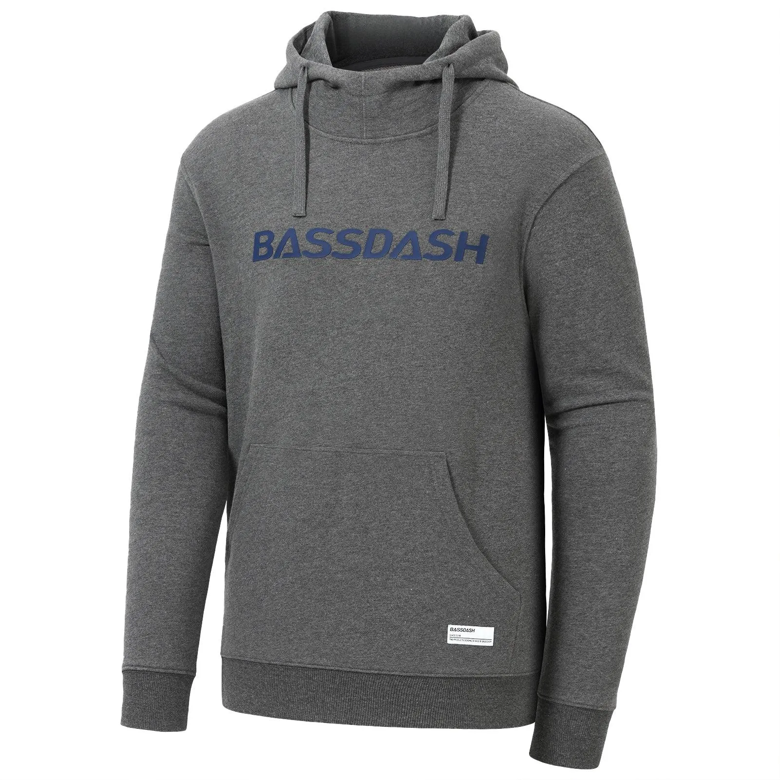 BASSDASH Men’s Cotton LS Hoodie