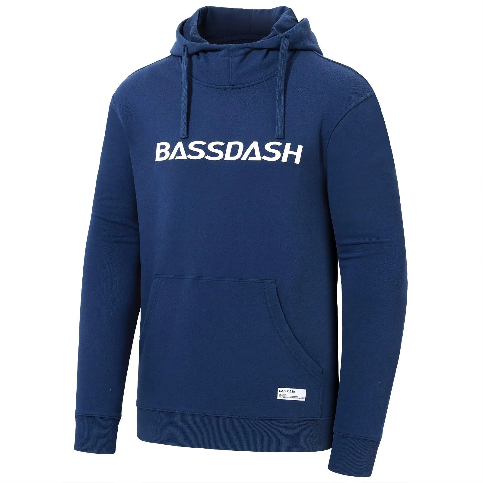 BASSDASH Men’s Cotton LS Hoodie