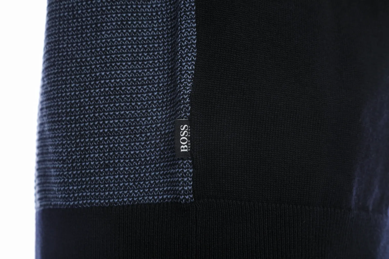 BOSS Ponzio Knitwear in Open Blue