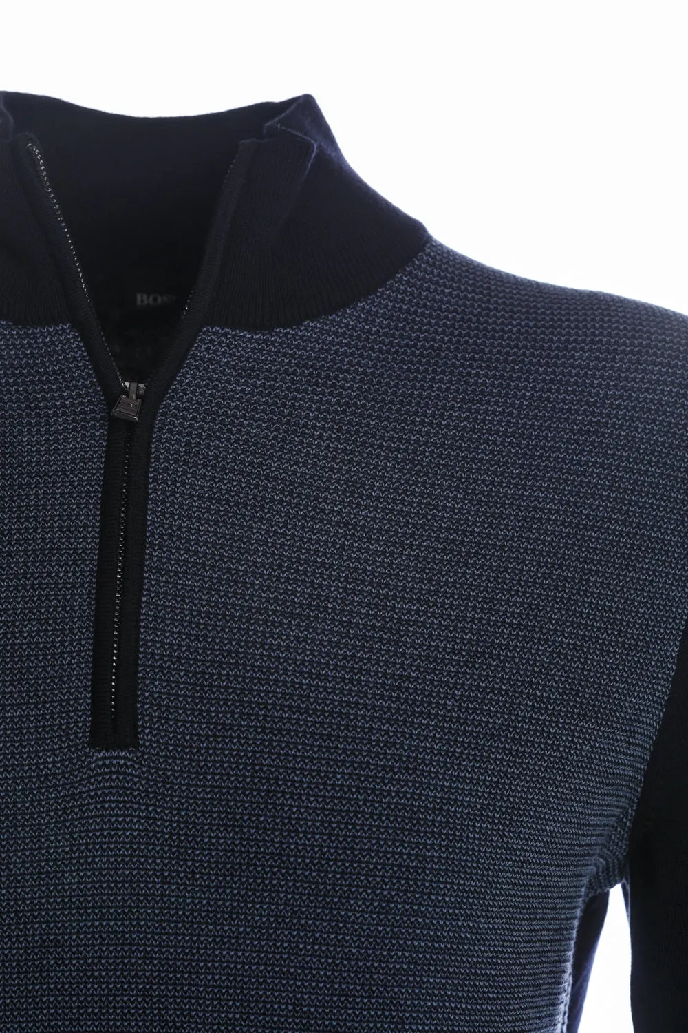 BOSS Ponzio Knitwear in Open Blue