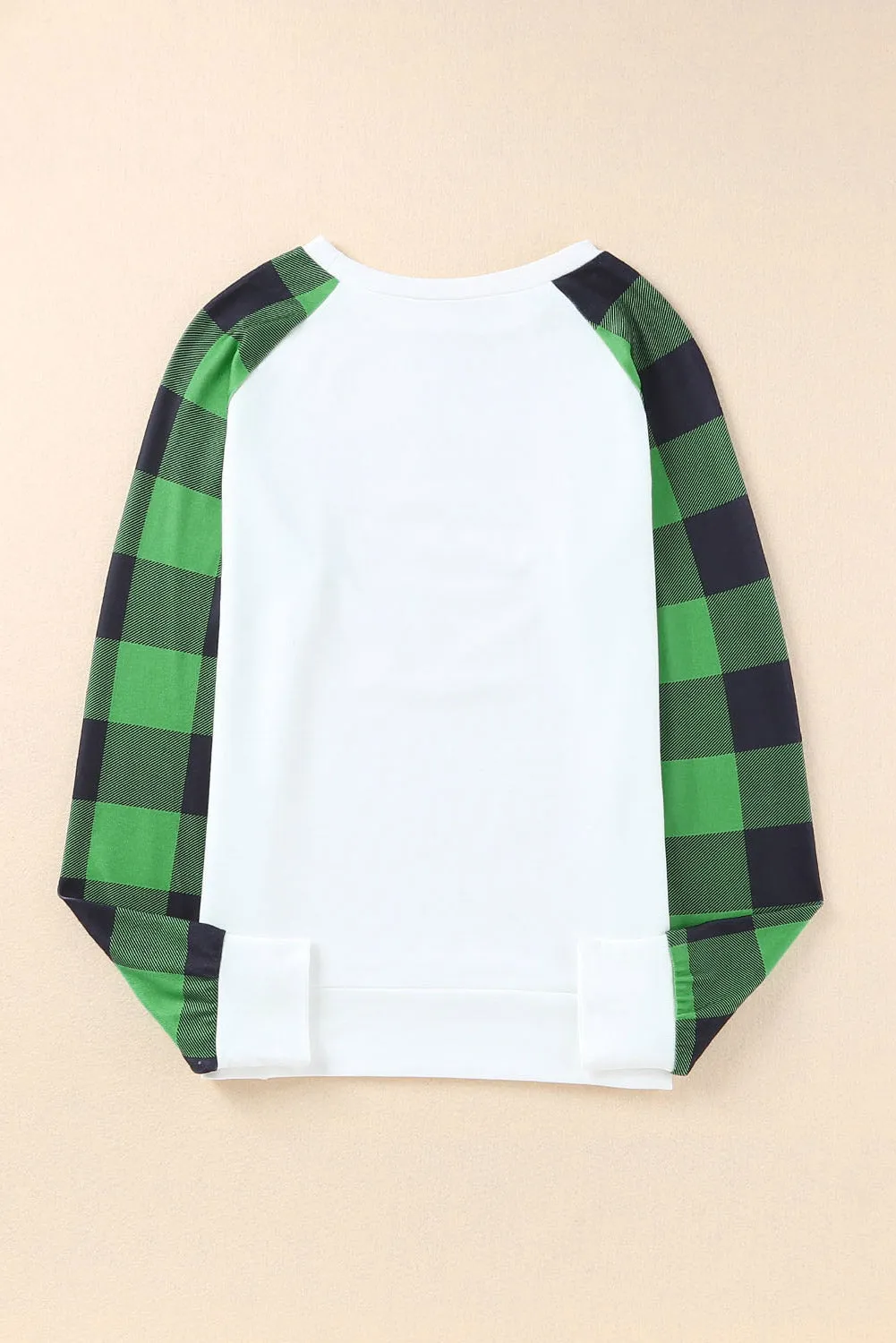 Buffalo Plaid Long Sleeve Sweatshirt