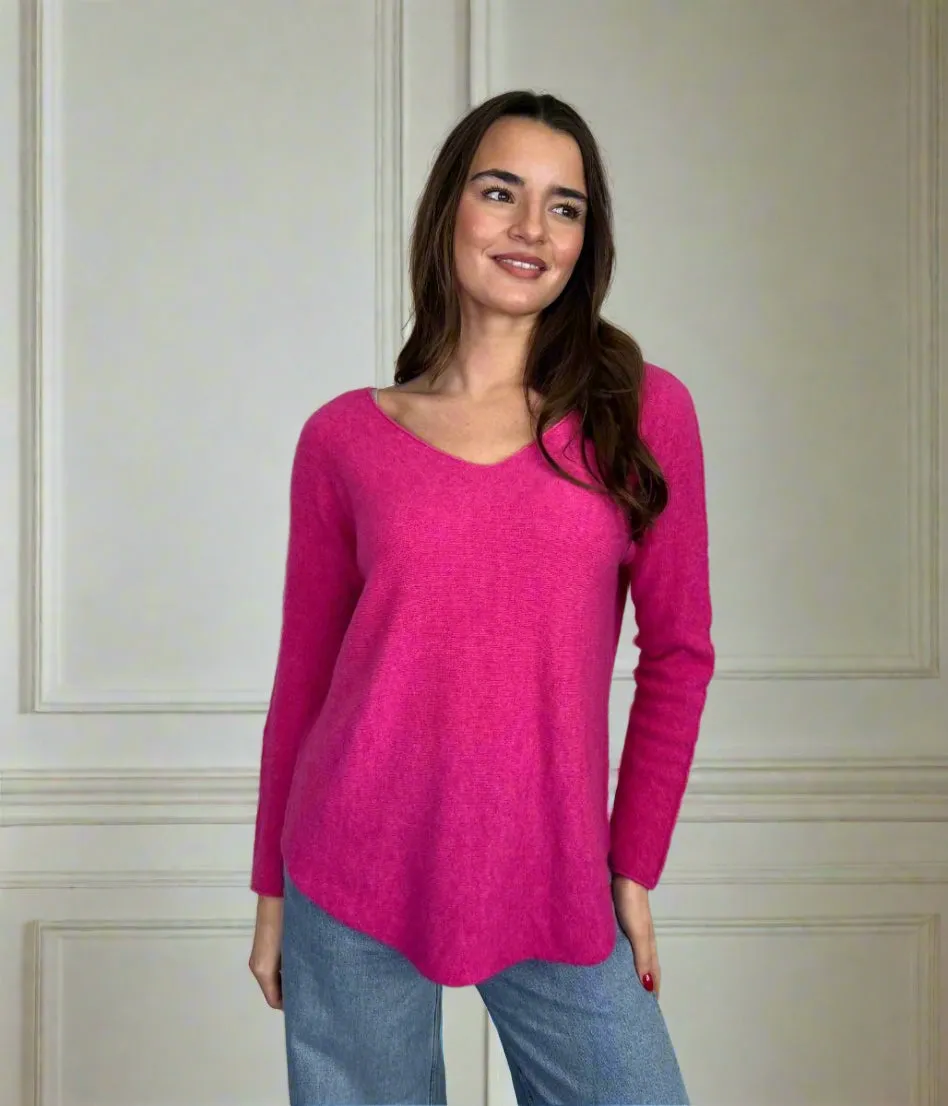 Candy Pink Super Soft Ria Jumper