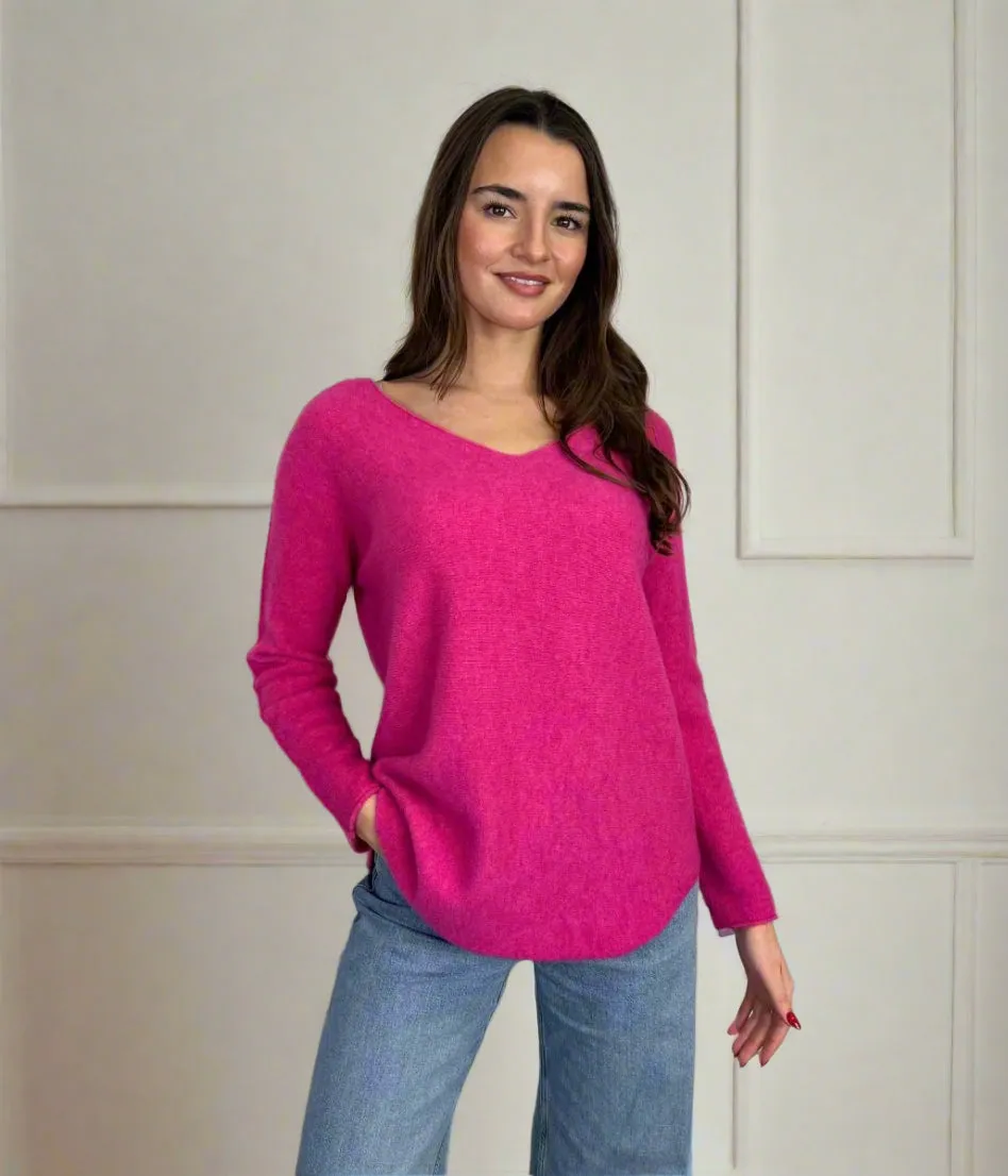 Candy Pink Super Soft Ria Jumper