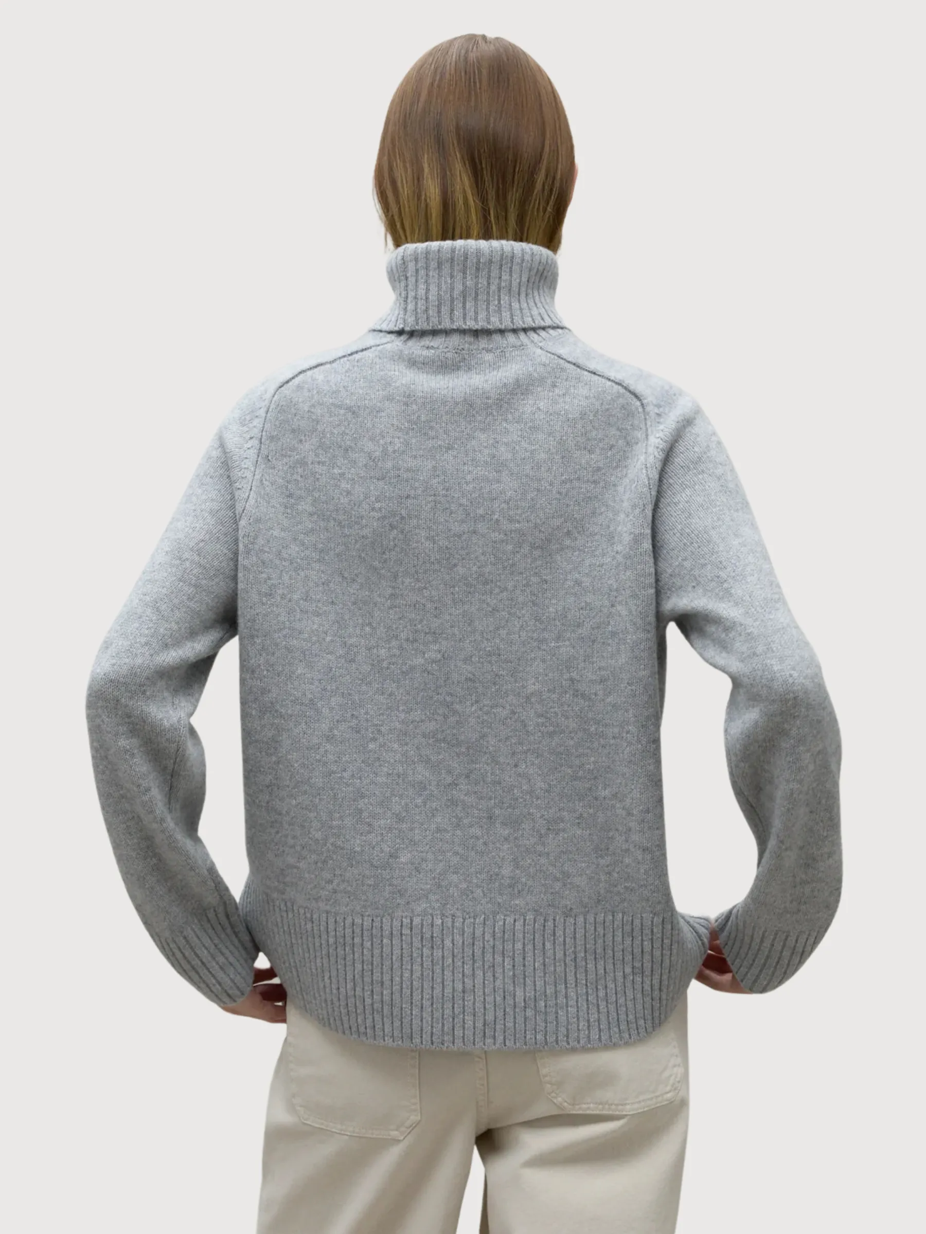 Caqui Grey Woman Pullover | Ecoalf