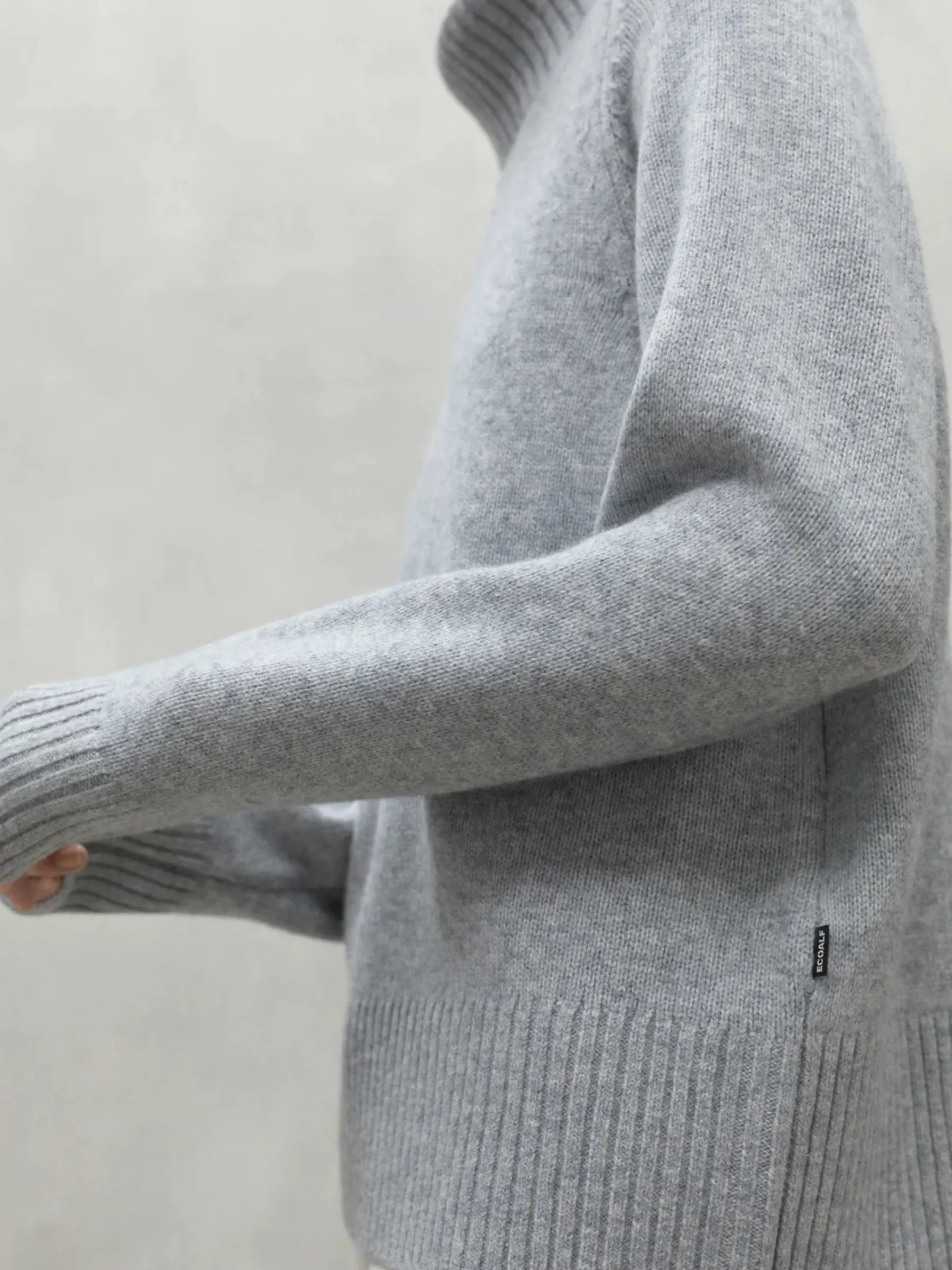 Caqui Grey Woman Pullover | Ecoalf