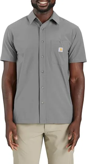 Carhartt Men's Force Sun Defender Relaxed Fit Lightweight Short-Sleeve Shirt