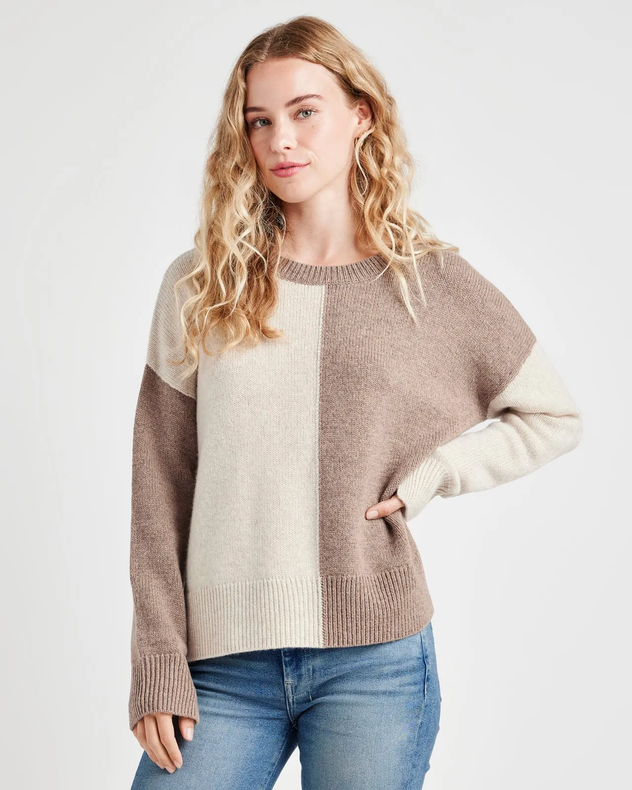 Cashblend Amy Colorblock Sweater