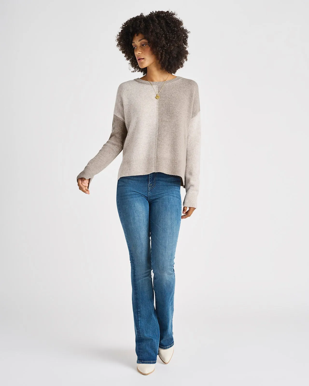 Cashblend Amy Colorblock Sweater