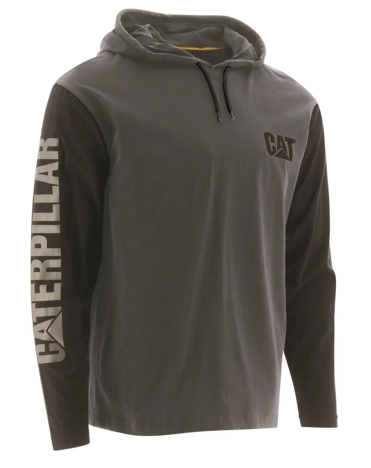 Caterpillar Hooded Long Sleeve Tee