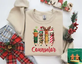 Christmas Grade Pencils- Counselor