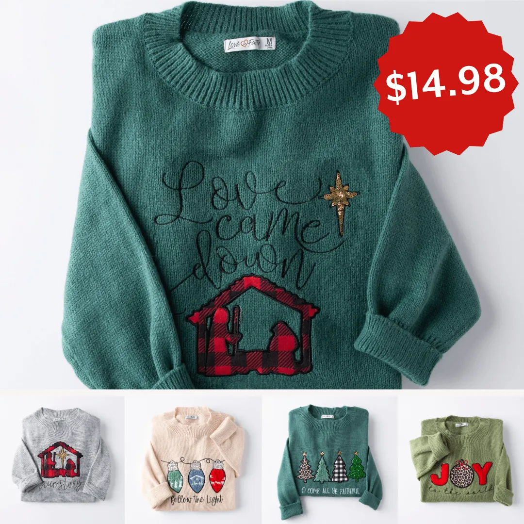 Christmas Sweater Closeout