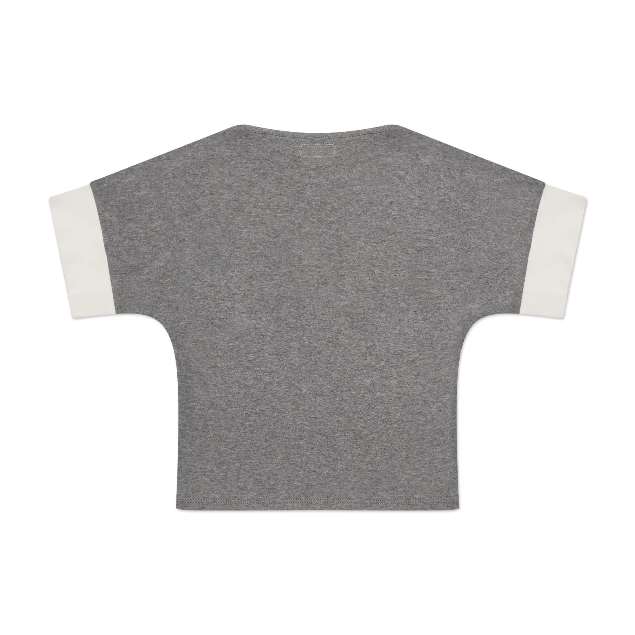 Colorblock Tee Dusty Pink / Gray