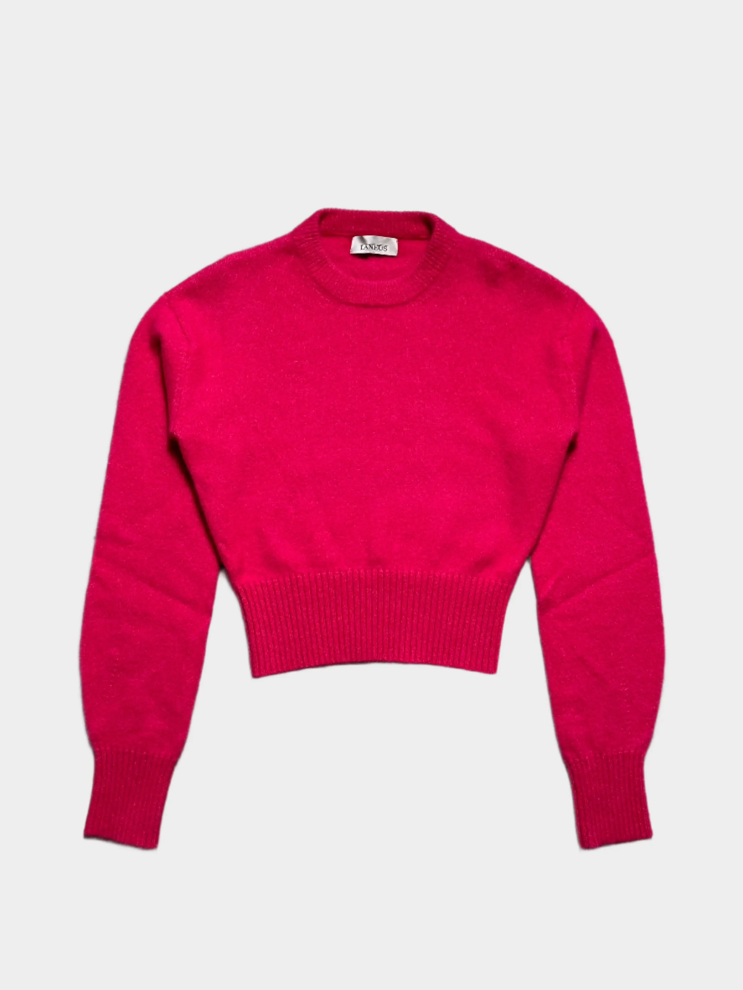 Crop Soft Cashmere Jumper