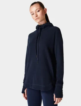 Escape Italian Fleece Hoody - Navy Blue