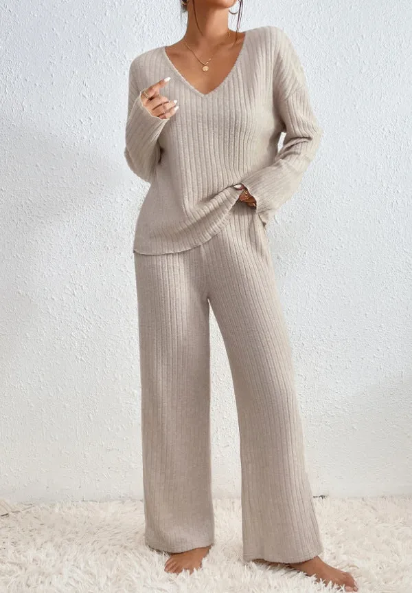 Esra™ Knitwear Two-Piece Set