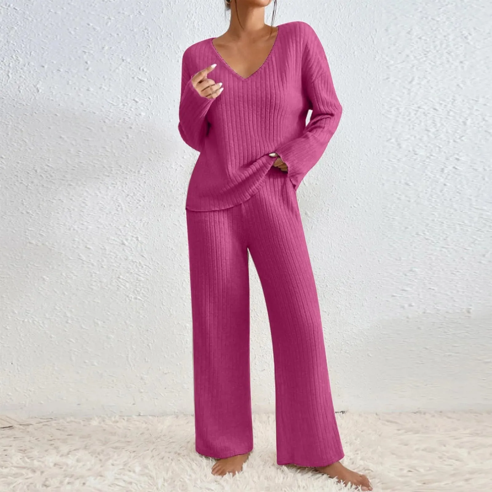 Esra™ Knitwear Two-Piece Set