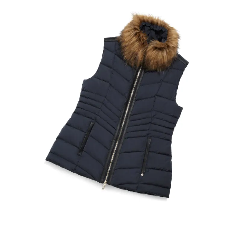 Fairfax & Favor Pippa Padded Ladies Gilet - Navy