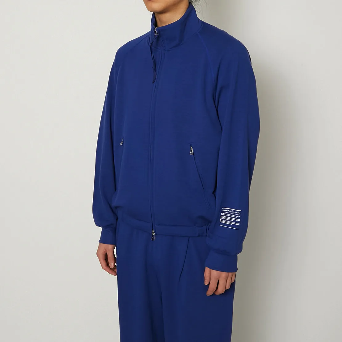 Fine Merino Wool Zip Up Sweat