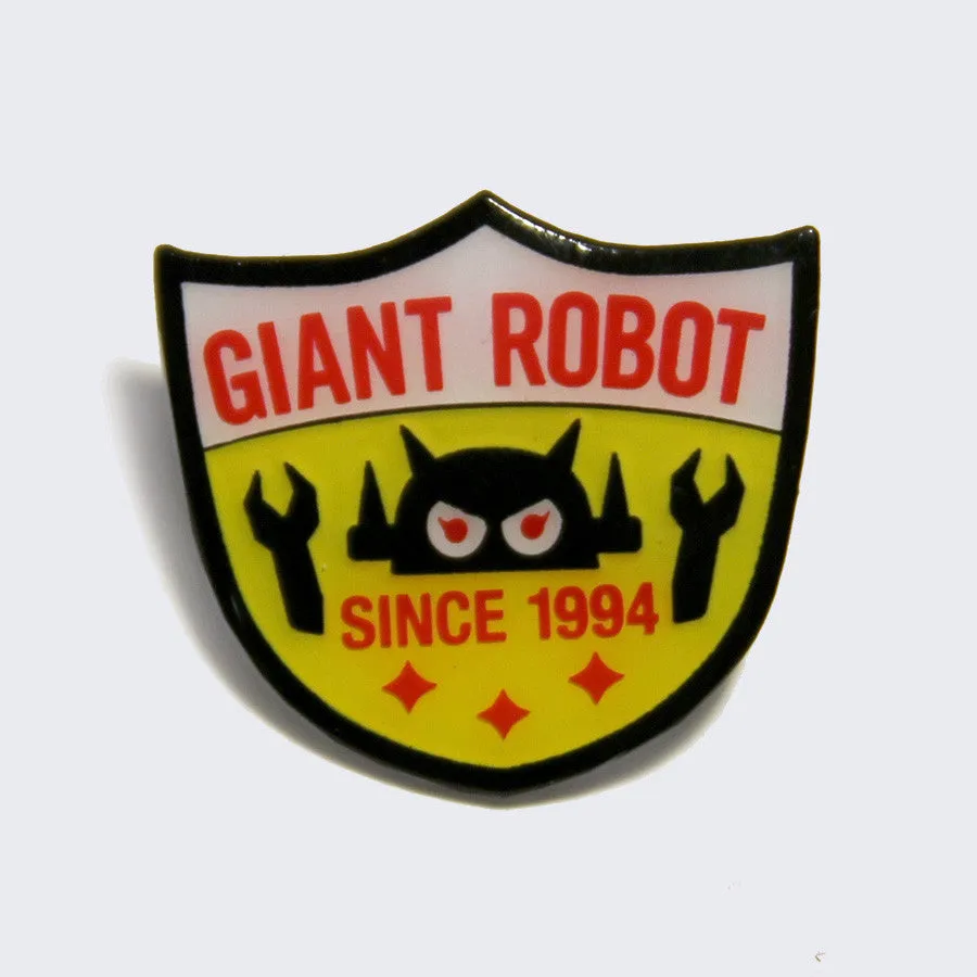 Giant Robot - Shield Logo Enamel Pin