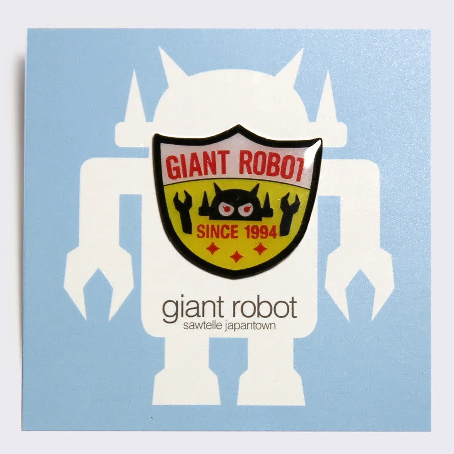 Giant Robot - Shield Logo Enamel Pin