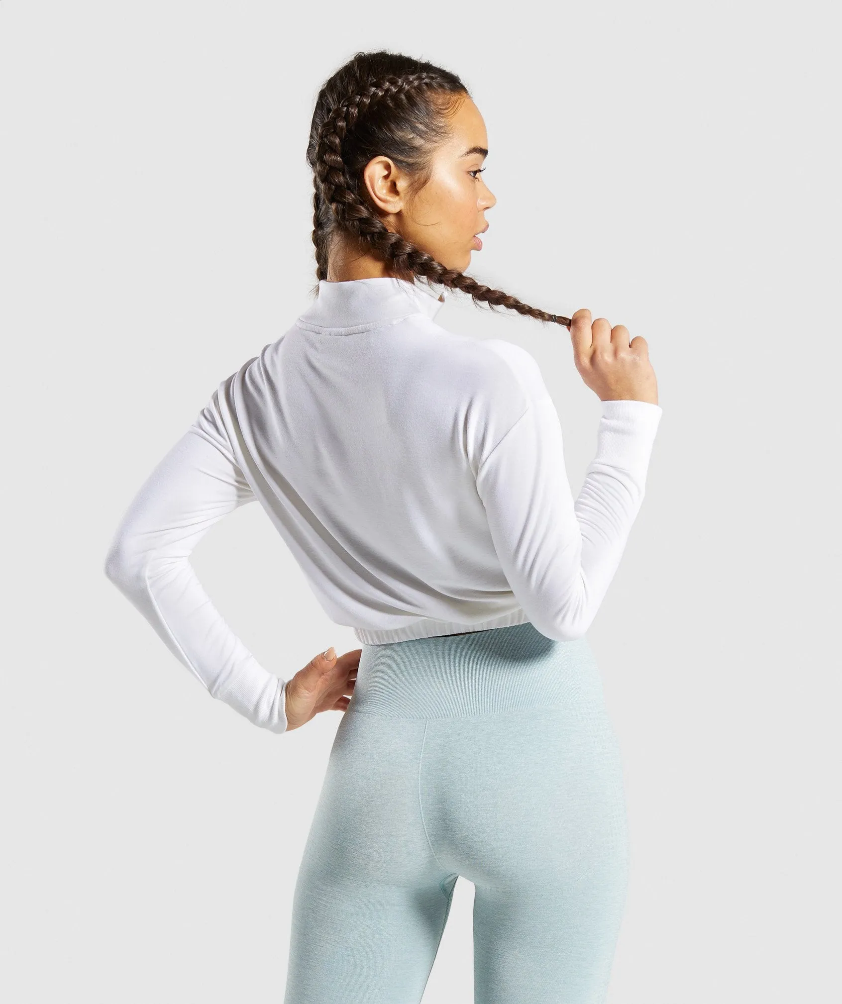 Gymshark Pippa Training Pullover - White