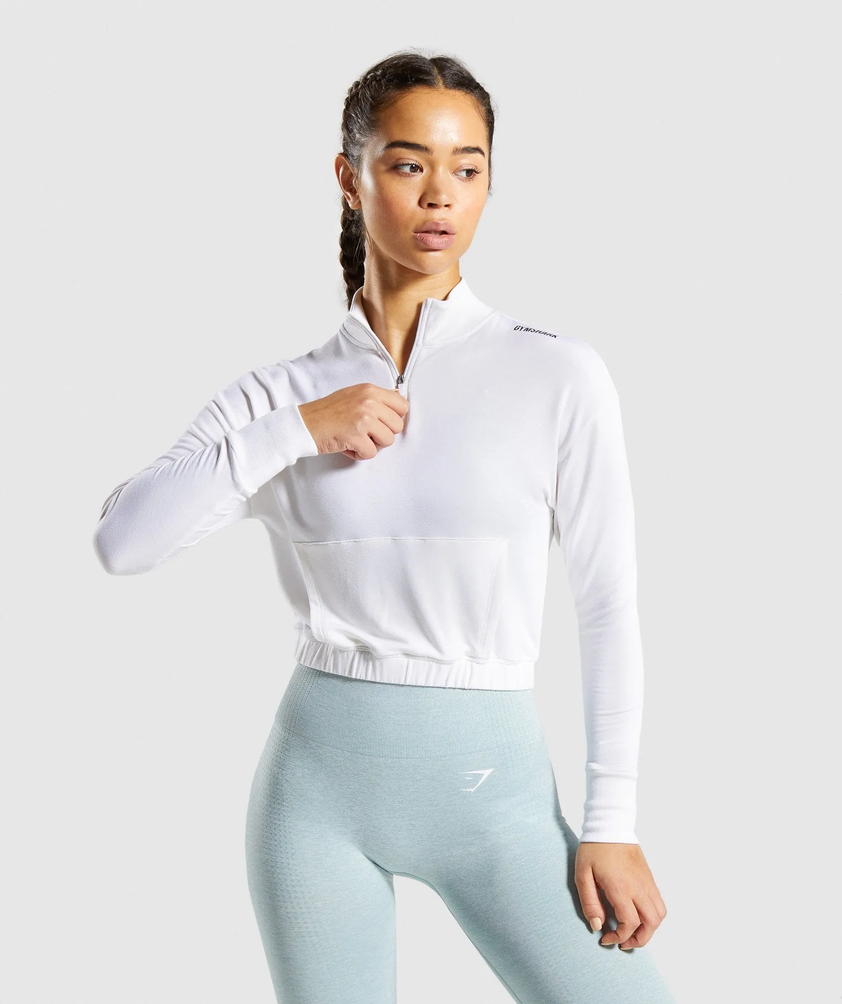 Gymshark Pippa Training Pullover - White