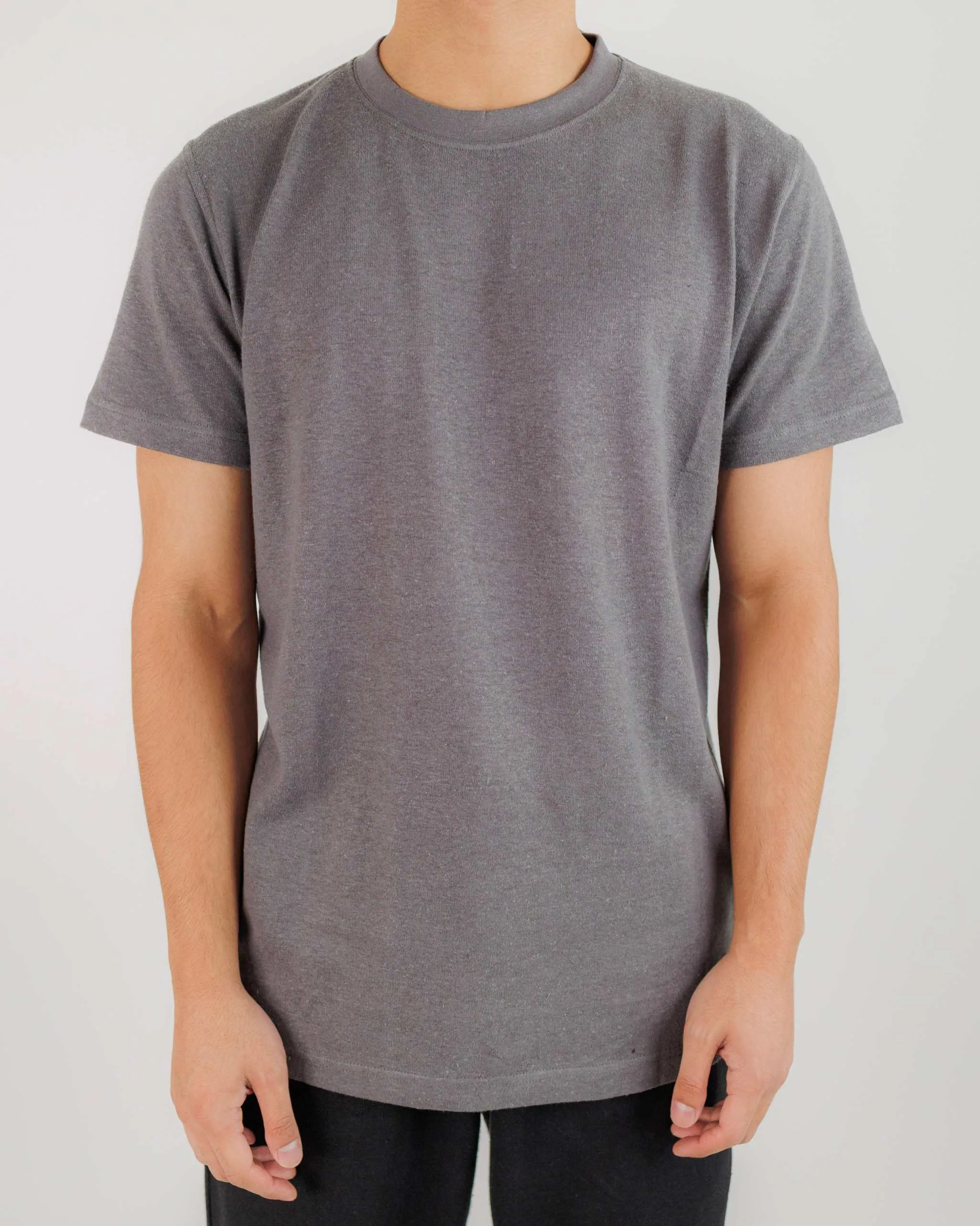 Hemp T-Shirt - Men's Crew T-Shirt, Durable & Stylish