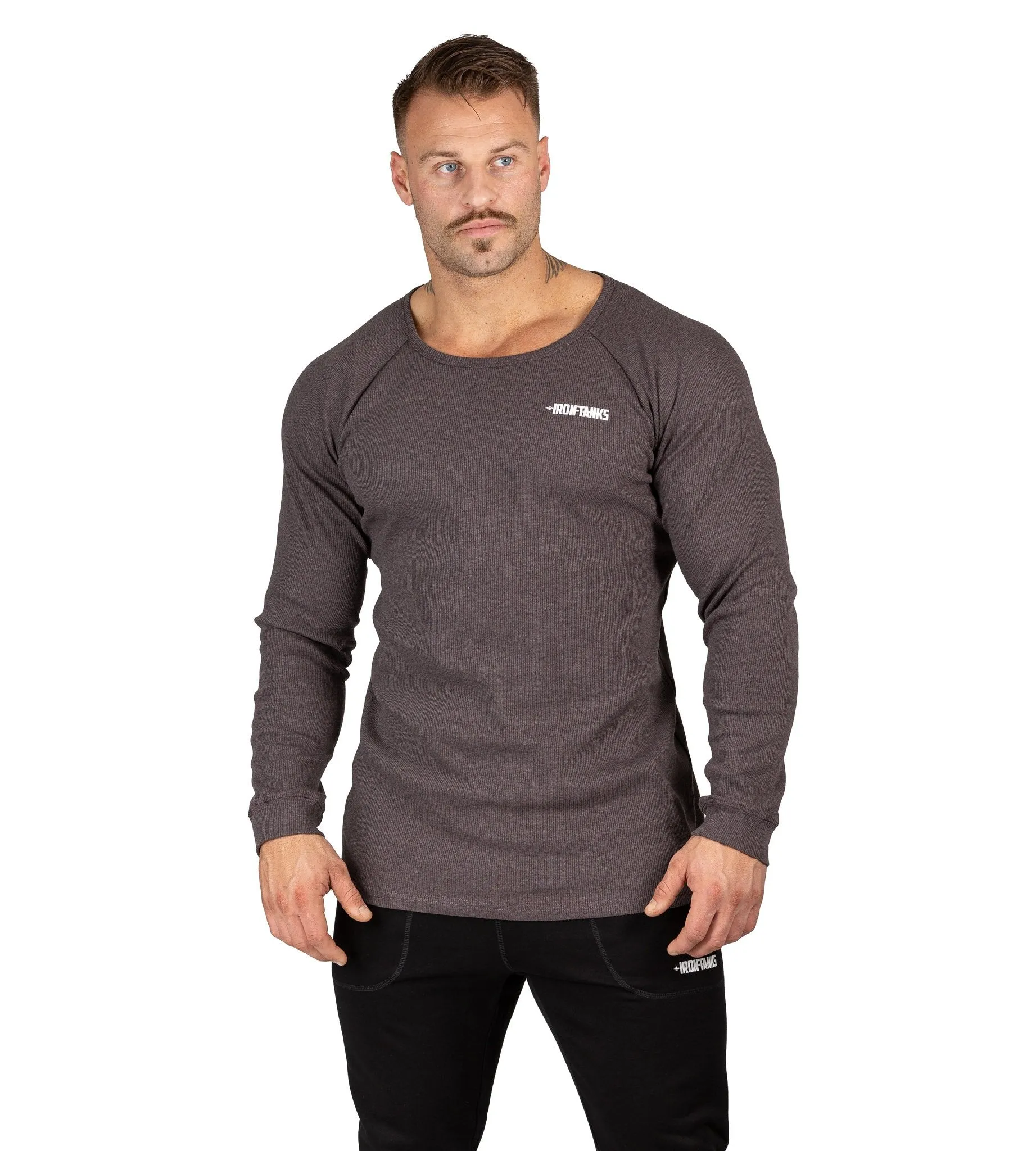 Hulk Long Sleeve Top II - Charcoal Grey