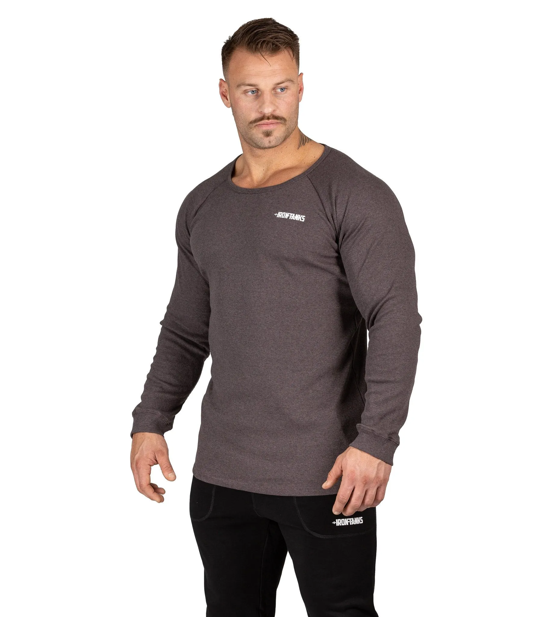 Hulk Long Sleeve Top II - Charcoal Grey