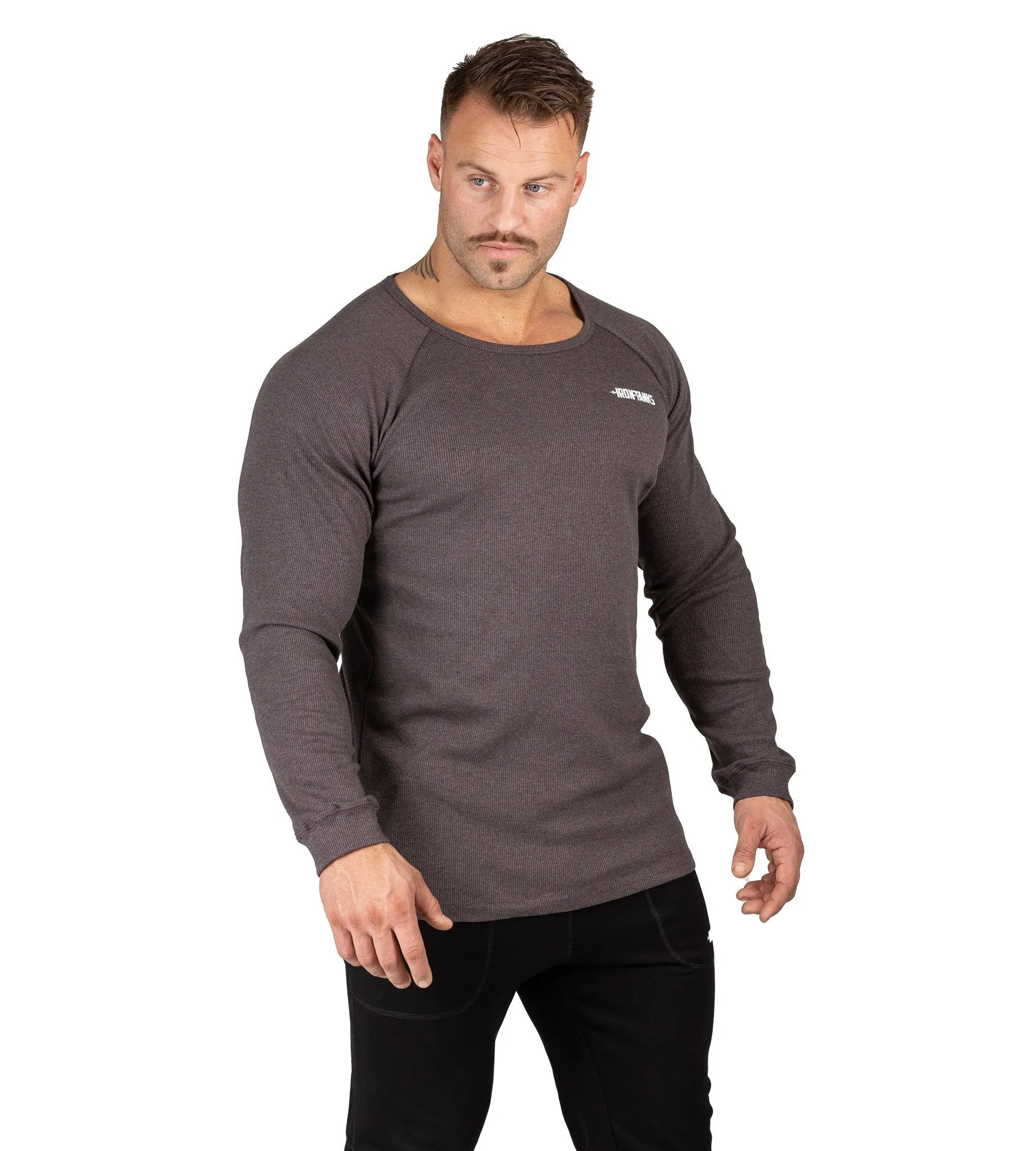 Hulk Long Sleeve Top II - Charcoal Grey