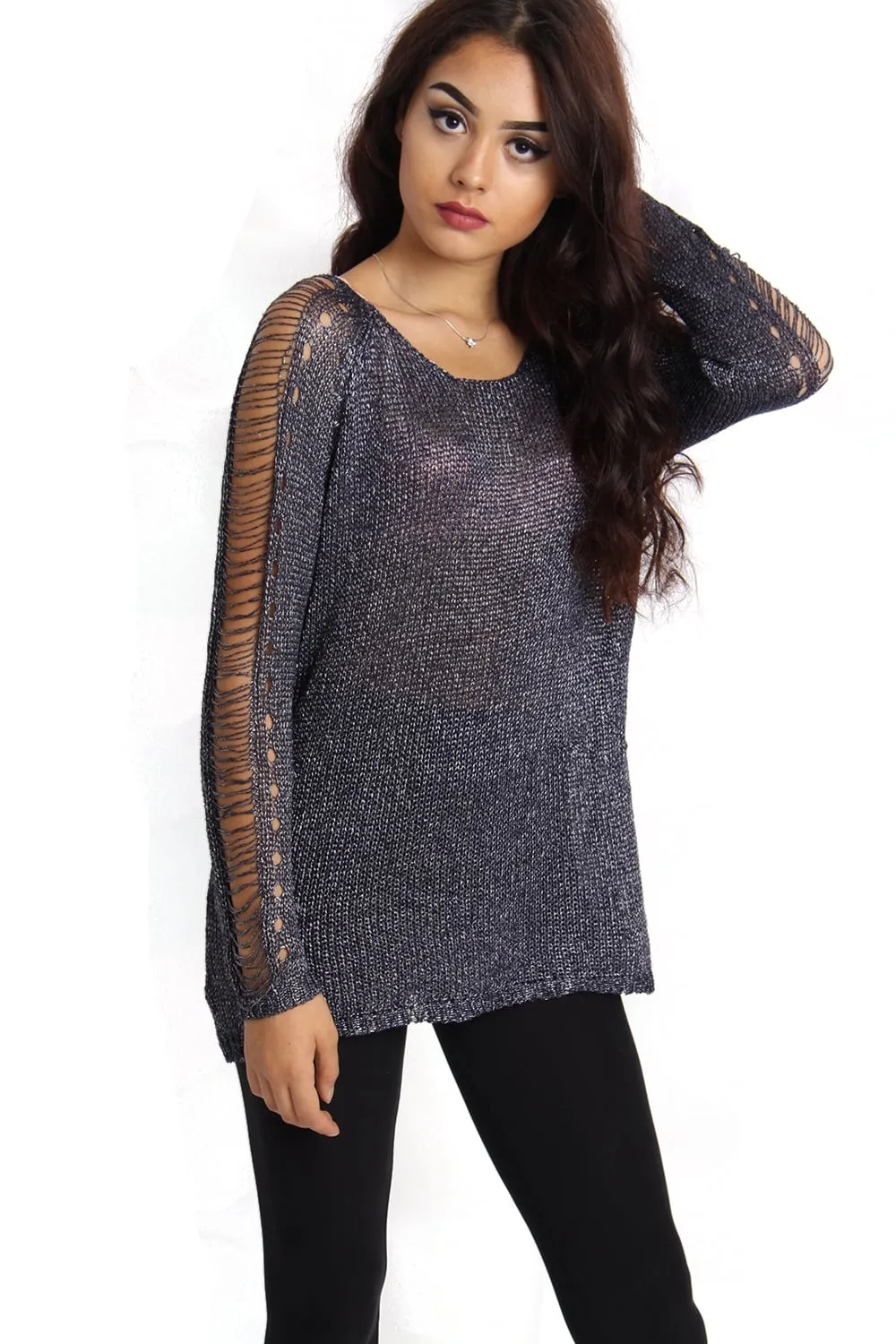 Knitted Soft Cut Out Jumper