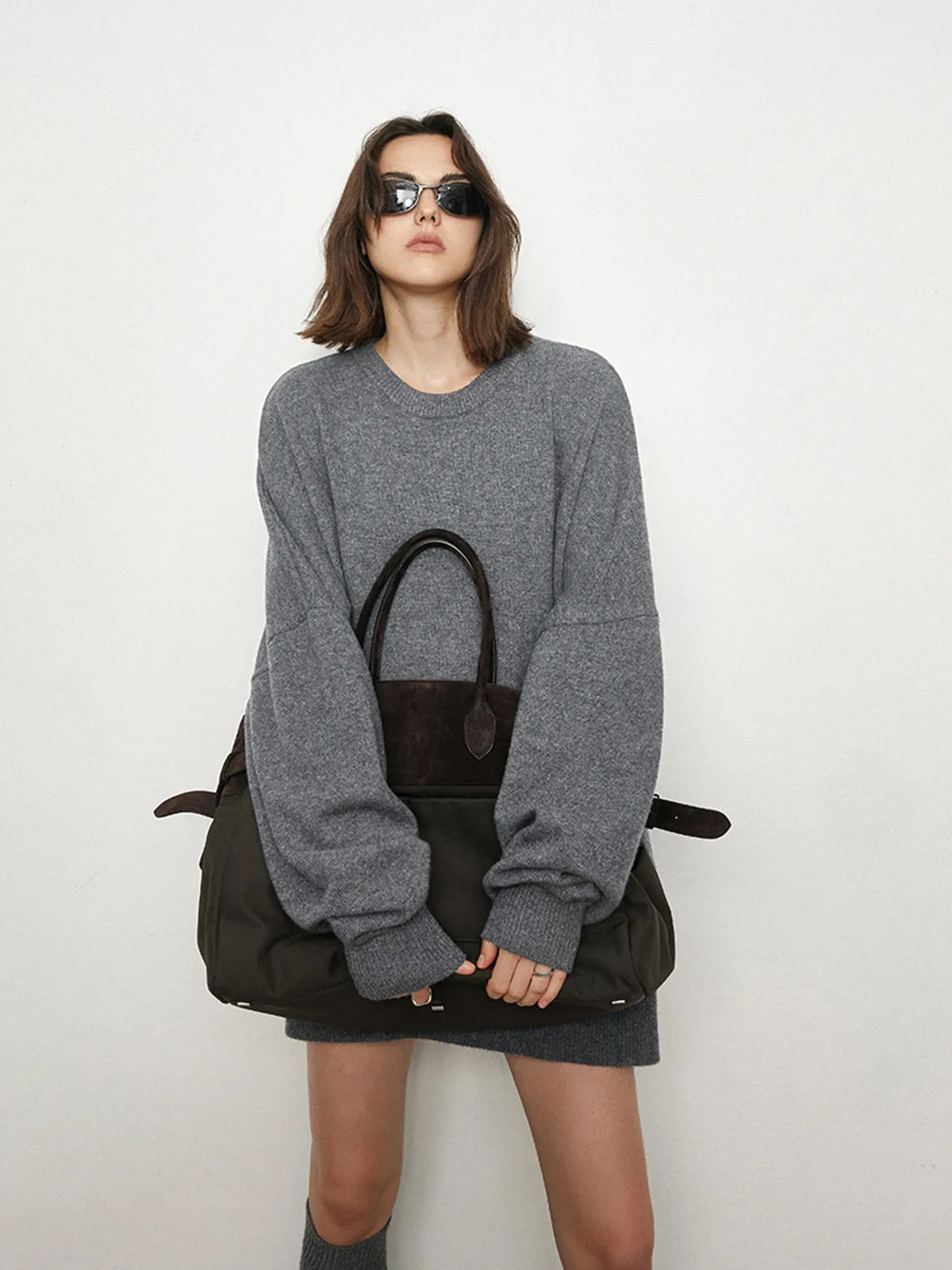 Know Your Graceful Worth Oversized Sweater