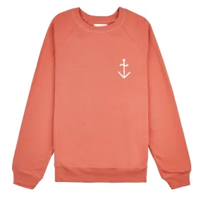 La Paz Logo Sweatshirt Paz Ecru / Spiced Coral