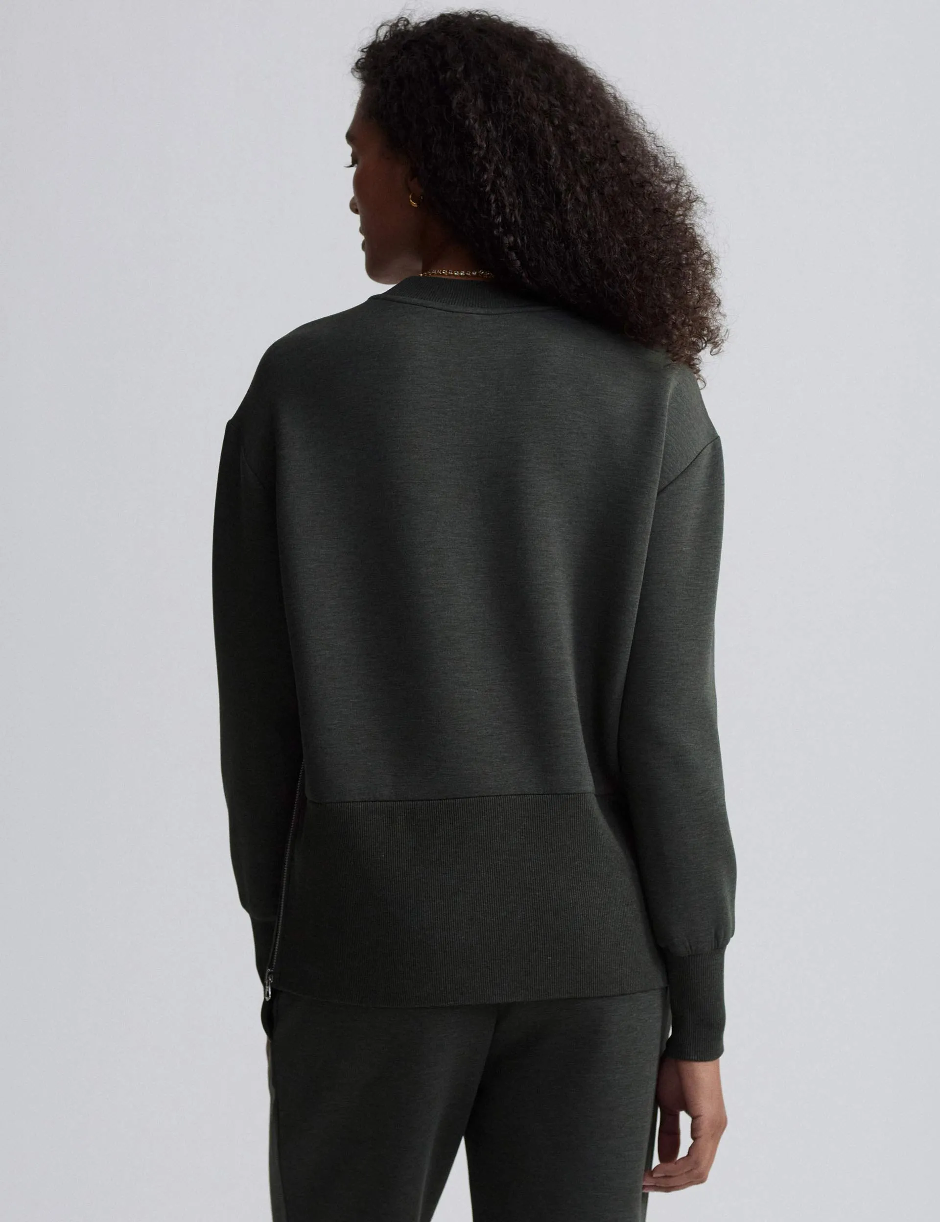 Lowry Sweat - Olive Marl