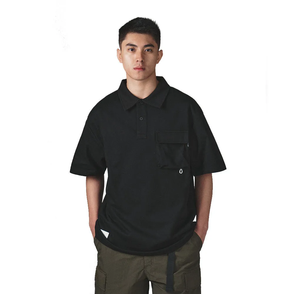 Men's Loose Fit Polo Short-sleeved Shirt