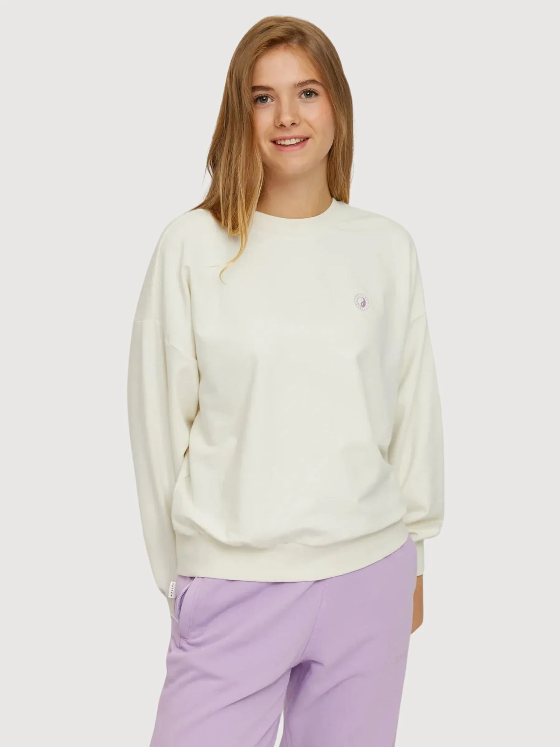 Monica Sweater Offwhite Women | Mazine