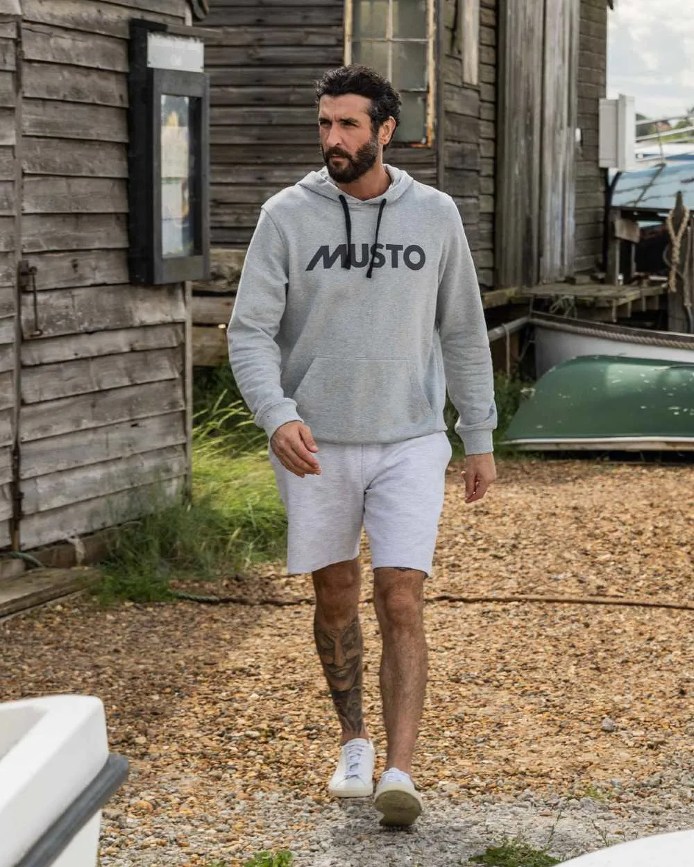 Musto Mens Logo Hoodie