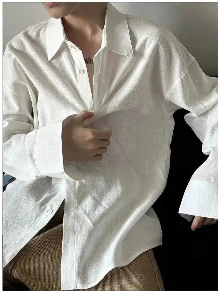 Relaxed Fit Long Sleeve Shirt