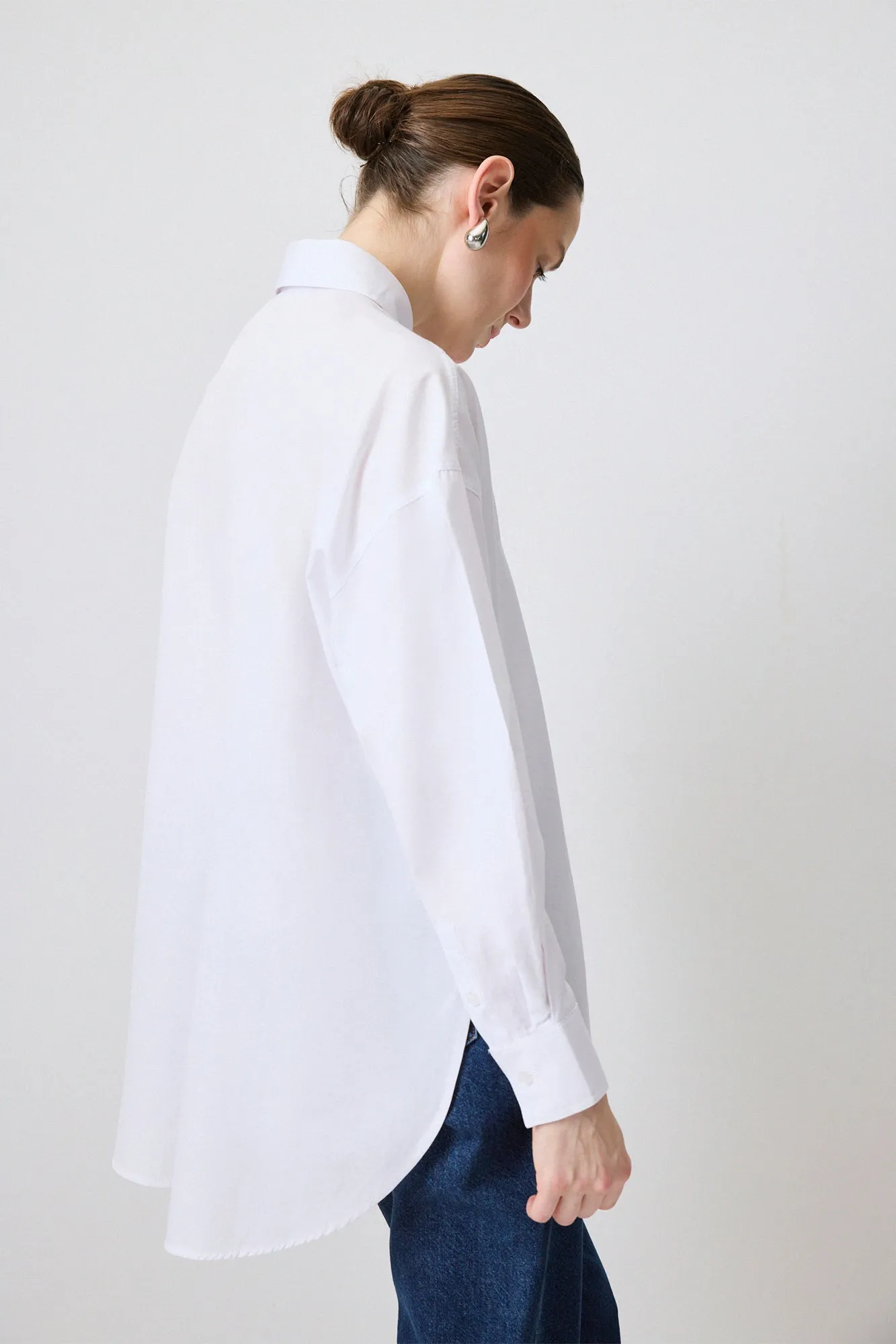 RELAXED FIT POPLIN SHIRT