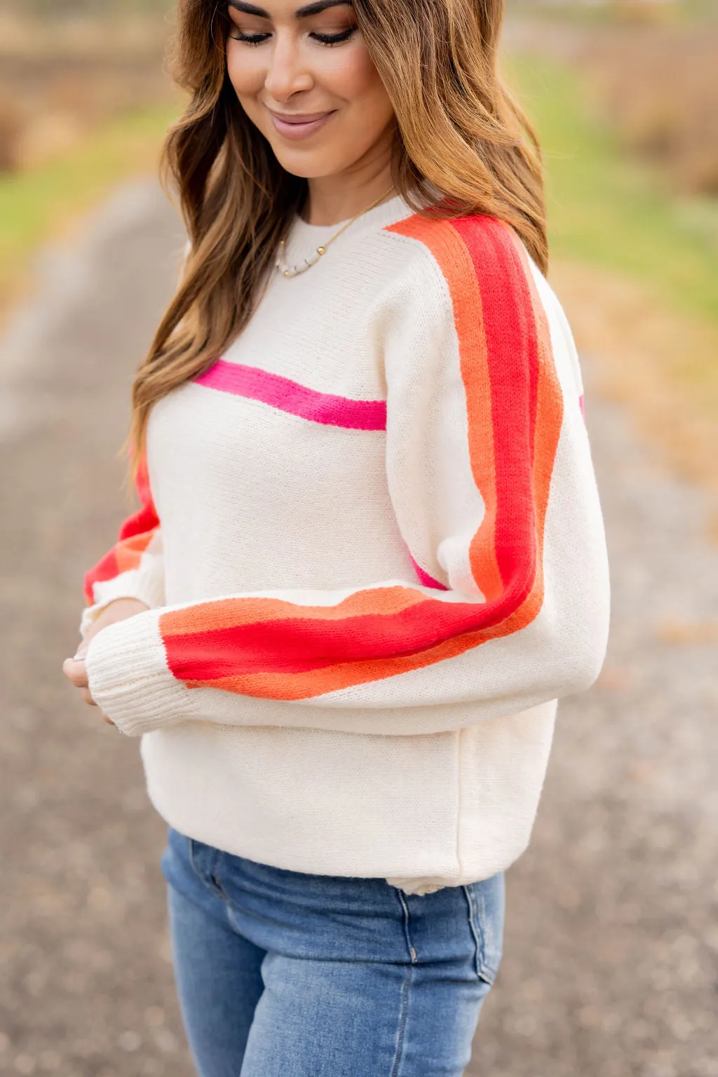 Retro Stripes Sweater