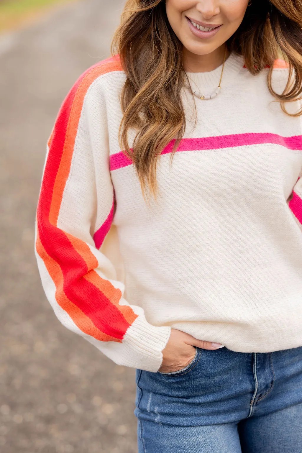 Retro Stripes Sweater