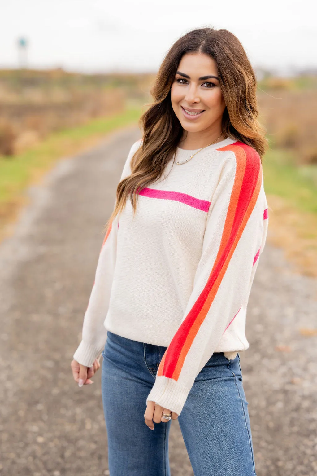 Retro Stripes Sweater