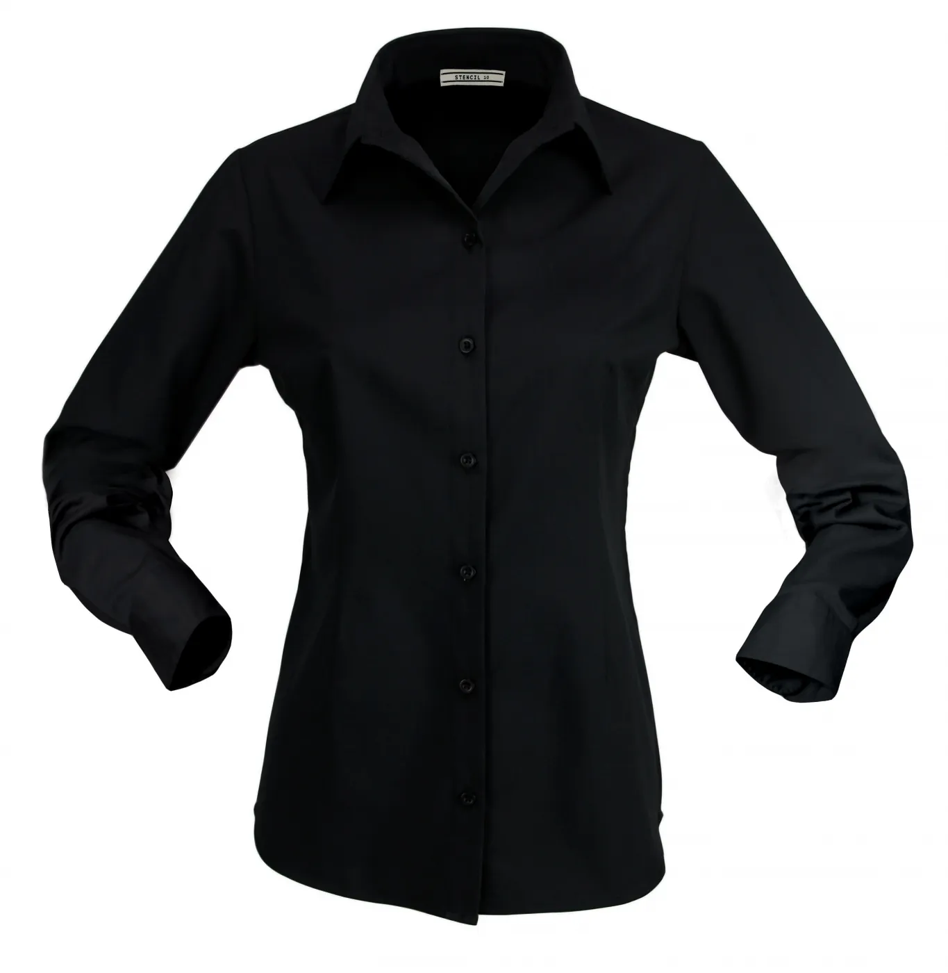 Stencil Essential Shirt 2161L Ladies L/S Eco-thread Range-(2161L)