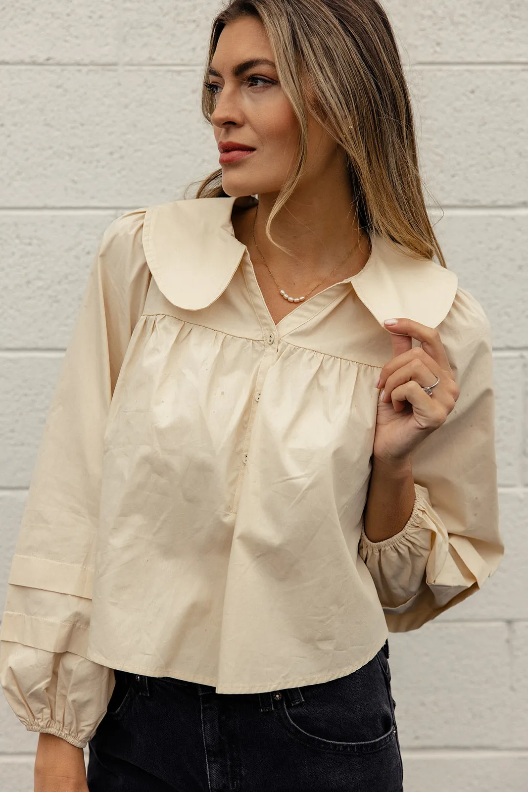 Stole My Tortured Heart Statement Blouse