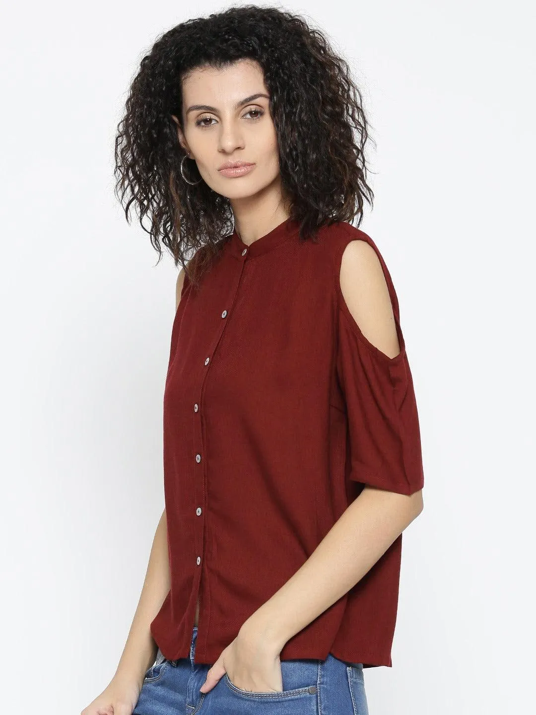 Style Quotient Womens Solid Regular Fit Shirts